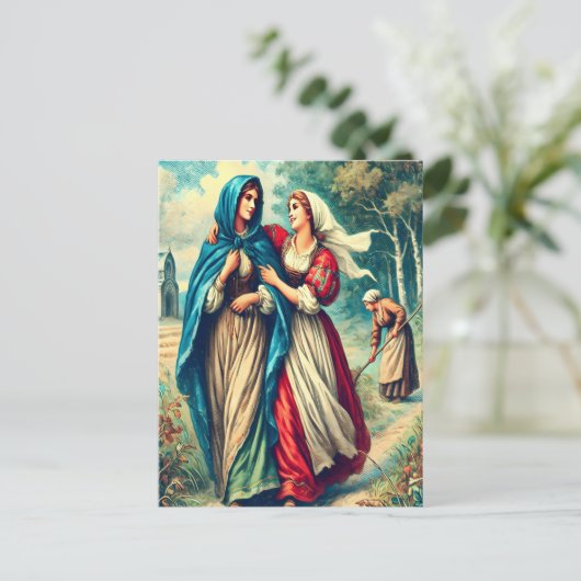 Eine Reise durch den Glauben und die Loyalität Postkarte (Stehend Vorderseite)