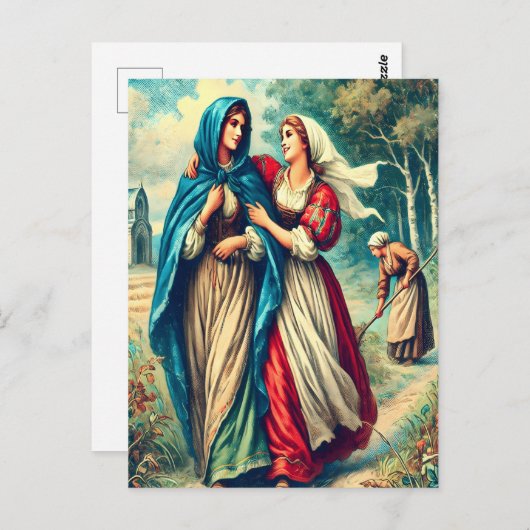 Eine Reise durch den Glauben und die Loyalität Postkarte (Vorne/Hinten)