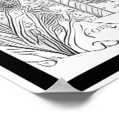 Eine Reise durch den verzauberten Wald Poster (Ecke)