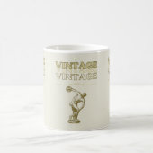 Eine Reise durch die Vintage Ästhetik Kaffeetasse (Mittel)