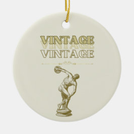 Eine Reise durch die Vintage Ästhetik Keramik Ornament