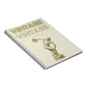 Eine Reise durch die Vintage Ästhetik Notizblock (Rechte Seite)