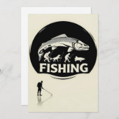 Eine Reise durch die Zeit Einladung (Vorne/Hinten)