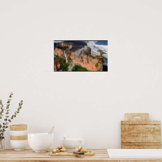 Eine Reise nach Arcturus - Ozeaxe Poster (Küche)