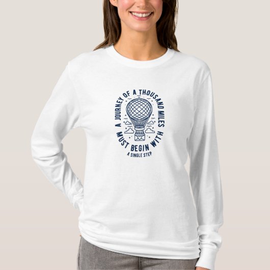 Eine Reise T-Shirt (Vorderseite)