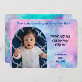 Eine Reise um das Sun-Foto dank Ihrer Karte (Vorne/Hinten)