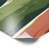 Eine Reise von tausend Meilen beginnt mit einem Si Fotodruck (Ecke)