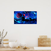 Eine Reise-Zuhause Poster (Küche)