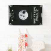 Eine Reise zum La Lune Mond Le Voyage Dans Retro Banner (Insitu)