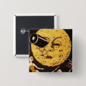 Eine Reise zum Mond-Film-Plakat Button (Vorne & Hinten)