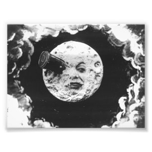 Eine Reise zum Mond Fotodruck