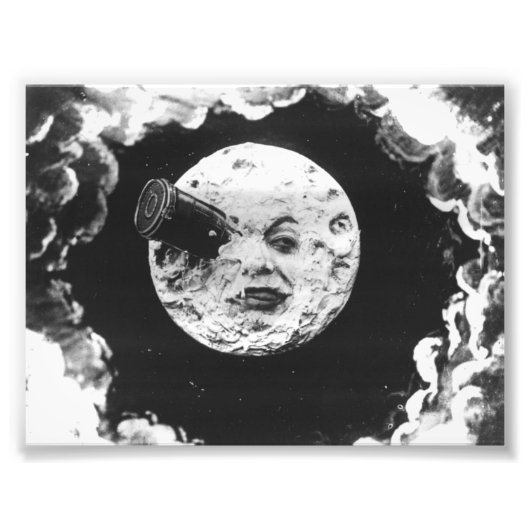 Eine Reise zum Mond Fotodruck (Vorne)