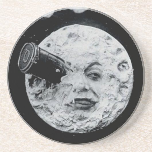 Eine Reise zum Mond Getränkeuntersetzer (Vorne)