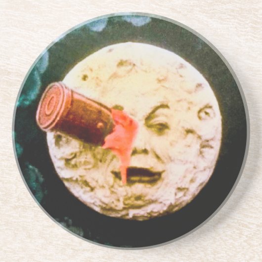 Eine Reise zum Mond Getränkeuntersetzer (Vorne)