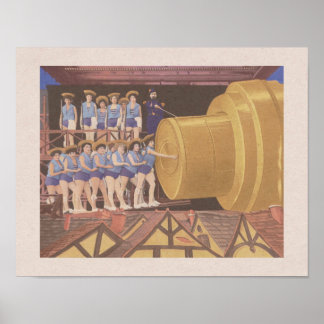 Eine Reise zum Mond IV - Die Debut der Mondmarinen Poster