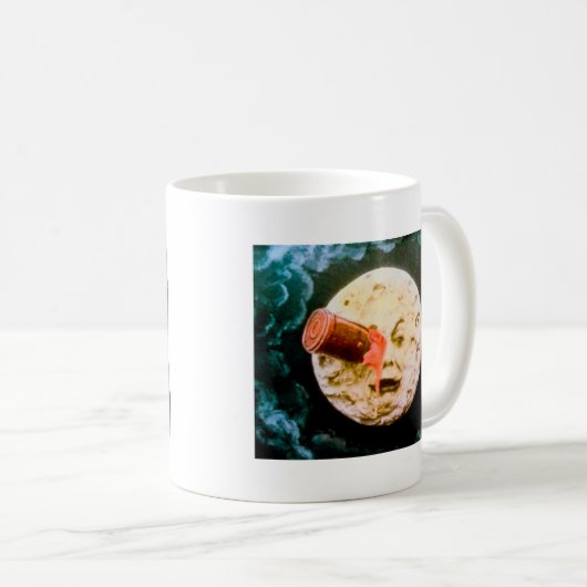 Eine Reise zum Mond Kaffeetasse (VorderseiteRechts)