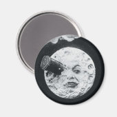 Eine Reise zum Mond Le Voyage dans la Lune Magnet (Vorderseite/Rückseite)