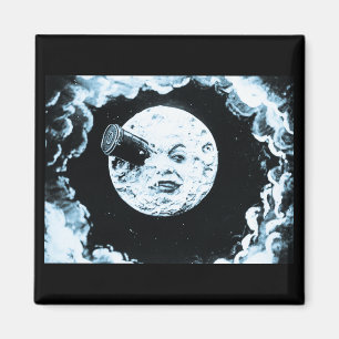 Eine Reise zum Mond Magnet