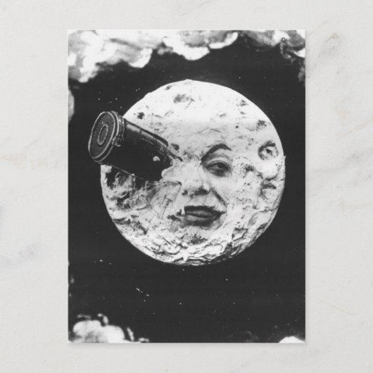 Eine Reise zum Mond Postkarte (Vorderseite)