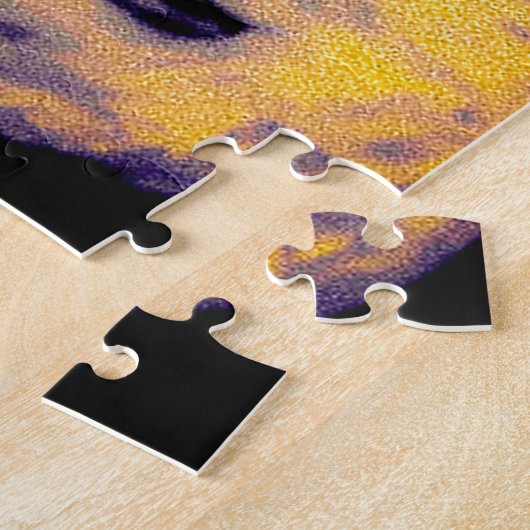 Eine Reise zum Mond-tiefer Schlaf-lila Albtraum Puzzle (Seite)