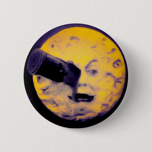 Eine Reise zur Mond-Albtraum-lila Version Button (Vorderseite)