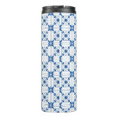 Eine Reisetasche mit schwarzem Deckel  Thermosbecher (Rückseite)