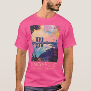 Eine Reisevorführung von Singapur - Republik T-Shirt