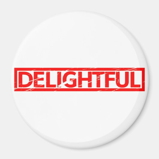 Eine reizende Briefmarke Magnet (Vorne)