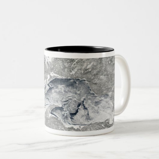 Eine relativ seltene Eisdecke Zweifarbige Tasse (VorderseiteRechts)