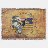 Eine Republik unter Gott Washington Zahlen14 wirbe Decke (Vorderseite)