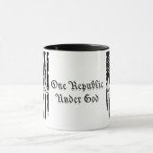 Eine Republik unter Gottes Kaffee-Tasse Tasse (Zentrum)