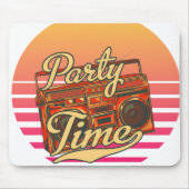 Eine Retromusik stach die alte Schule Mousepad (Vorne)