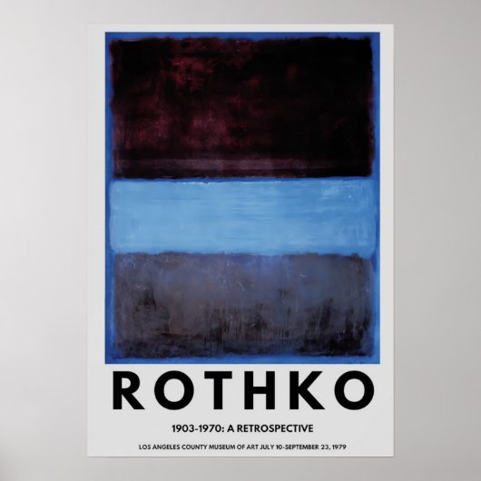 Eine Retrospektive 3 Poster (Vorne)