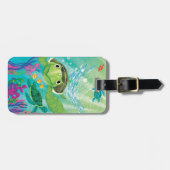 Eine Rettung der Meeresschildkröte Gepäckanhänger (Vorderseite horizontal)