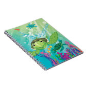 Eine Rettung der Meeresschildkröte Notizblock (Rechte Seite)