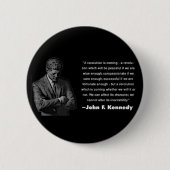 Eine Revolution kommt - JFK Knopf Button (Vorderseite)