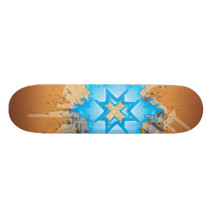Eine Richtung Skateboard