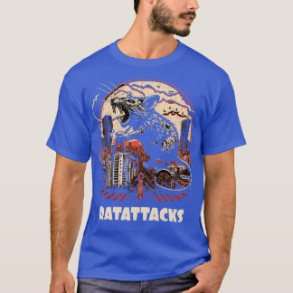 eine Riesenratte attackiert die Stadt 1 T-Shirt
