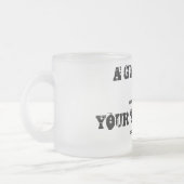 Eine riesige Schale Internet meme Mattglastasse (Links)