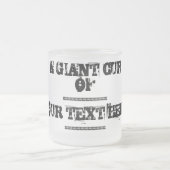 Eine riesige Schale Internet meme Mattglastasse (Mittel)