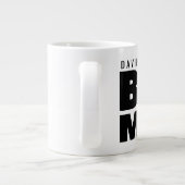 Eine riesige Tasse | Individuelle Name Novelty Jum (Rückseite)