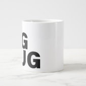 Eine riesige Tasse | Individuelle Name Novelty Jum (Vorderseite)