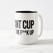 Eine riesige Tasse schloss den Ärmel hoch (VorderseiteRechts)