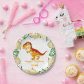 Eine Roaring Gold Geburtstagsüberraschung! Pappteller (Party)