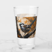 Eine Robin's Serenade in der Kanone, Glas (Rückseite)