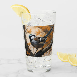 Eine Robin's Serenade in der Kanone, Glas
