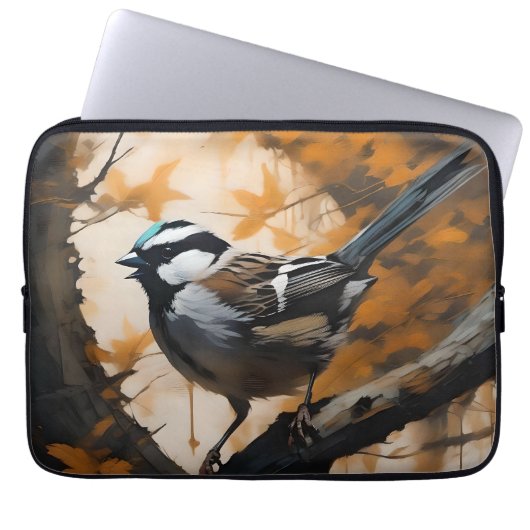 Eine Robin's Serenade in der Kanone, Laptopschutzhülle (Vorderseite)