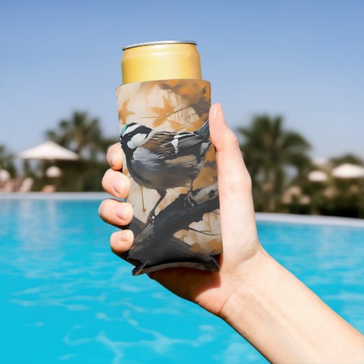 Eine Robin's Serenade in der Kanone, Selters Dosenkühler (In Situ Pool)