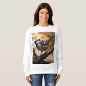 Eine Robin's Serenade in der Kanone, Sweatshirt (Vorne ganz)