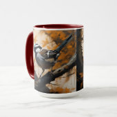 Eine Robin's Serenade in der Kanone, Tasse (Vorderseite Links)